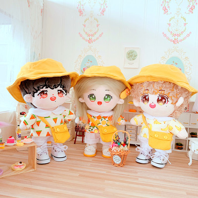 taobao agent Spot lapels doll shirt Student dressing pants 20 cm set 20cm doll star dolls change love beans