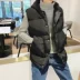 Mùa thu và mùa đông nam xuống áo vest cotton trùm đầu áo không tay cotton giản dị áo khoác sinh viên Hàn Quốc áo ba lỗ tanktop nam Áo vest cotton