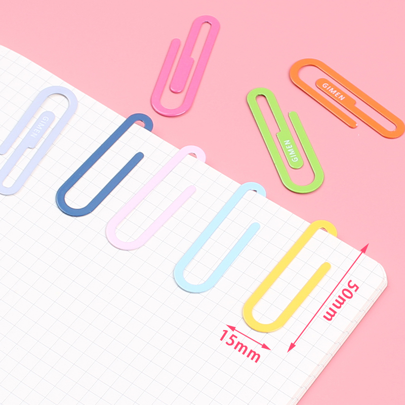 Small Randommulti-function originality paper clip colour Binding needle box-packed Large paper clip Stationery Pin to work in an office Paper clip