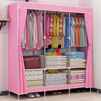 Salno Большой тканевый шкаф простой гардероб простой современный экономный гардероб сгущенной складной ткани Бесплатная доставка