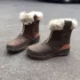 Mỹ vịt con ngoài trời ủng tuyết không thấm nước ấm phụ nữ khởi động giày bảo hộ lao động