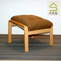 Стремянка из натурального дерева, диван, скандинавская подставка для ног, экологичная мебель