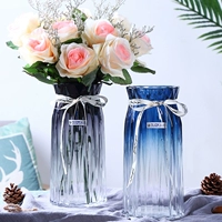 Sáng tạo châu Âu gradient thủy tinh bình thủy canh cây xanh lily lily sao bình hoa phòng khách cắm hoa - Vase / Bồn hoa & Kệ chậu hoa treo ban công