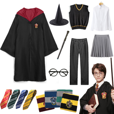 taobao agent Harry magic robe surrounding Potter school robes, clothing, clothes, children's day performance cos service wizard robe school uniform
