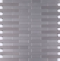 1,5*4.8+1,5*9,8 Монохромная из нержавеющей стали.