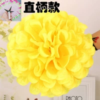 Плоская прямая ручка (желтая)