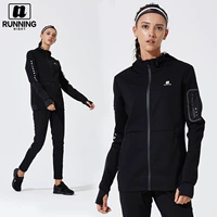 Куртка, спортивный комплект, штаны для спортзала, одежда для йоги, для бега, высокая талия
