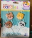 Brown Panda Animal Candle 1 коробка