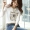 2016 mùa thu mới nam giới và phụ nữ những người yêu thích dài tay kích thước lớn T-Shirt sinh viên Hàn Quốc trên quần áo giản dị thể thao triều