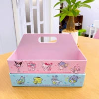Японская портативная коробка для хранения, контейнер для закусок, канцтовары, аксессуар