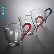 Haneda handmade ly cup fair thick tea chịu nhiệt nhà kung fu phụ kiện trà lọc nam cup - Trà sứ