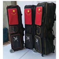 Сумка для ограждения китайские иероглифы ограждают большую сумку прямоугольную пакет с мечами, положите два набора оборудования ограждают мешок меча