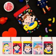 Hàn quốc mới lollipop với rope clip phim hoạt hình dễ thương cô gái cá tính gói thẻ bus thẻ set