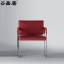 Gu Yueju thiết kế sáng tạo đồ nội thất ghế da ghế phòng chờ sofa gỗ hiện đại
