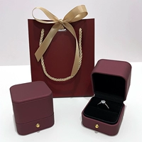 Высококлассная коробочка для хранения, обручальное кольцо, ожерелье и браслет, аксессуар, серьги, подвеска, подарочная коробка