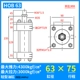 Xi lanh thủy lực hạng nặng HOB 4050 xi lanh thủy lực thanh giằng trung bình và áp suất cao xi lanh trạm thủy lực hai chiều một chiều thanh piston