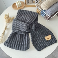 Lovers Cotton Bear 4 Групповая установка из темно -серых игл палки для отправки полного набора инструментов+учебные пособия