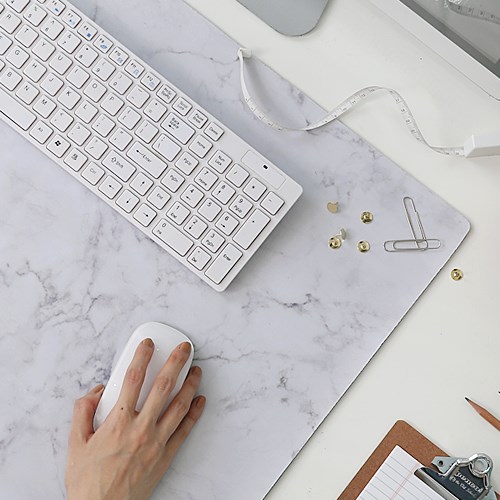 25 21 South Korea Nesshome Nordic Inswind White Marble Mouse Pad