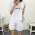 Mùa hè 2019 phiên bản mới của Hàn Quốc của quần jean rộng kích cỡ rộng rãi dành cho nữ. áo sweater nữ Cộng với kích thước quần áo