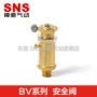 Van an toàn công cụ khí nén SNS Shenchi Van giảm áp tác động trực tiếp đầy đủ đồng loạt BV-01-02-03-04 - Công cụ điện khí nén máy nén khí không dầu mini