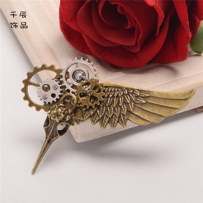 taobao agent Accessory, brooch, punk style, Lolita style