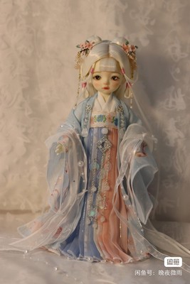 taobao agent BJD six -point ancient style baby clothes homemade ancient style Hanfu baby clothes