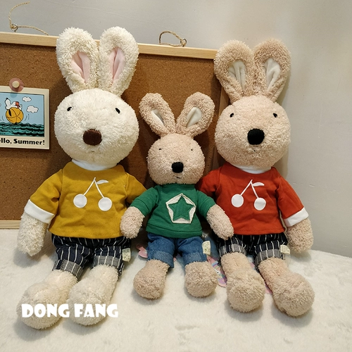 Плюшевая игрушка, кролик, подушка, милая детская тряпичная кукла, популярно в интернете, подарок на день рождения