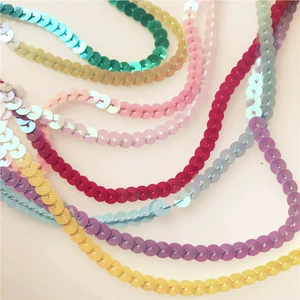 [DIY手工连线鱼鳞片彩色手缝串珠亮片服装装饰辅料珠片演出服配饰]