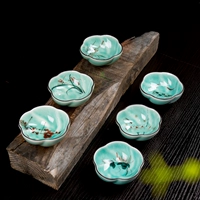Бутик чайная чашка чашка чашка керамика керамика кунг -фу чайная рука