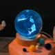 Quả cầu pha lê dạ quang trang trí máy tính để bàn hệ mặt trời sáng tạo quả cầu thủy tinh trang trí cho bé gái Quà tặng sinh nhật ngày lễ tình nhân
