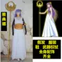 Cho thuê quần áo COS COSPLAY váy trắng nữ anime hoạt hình trò chơi Saint Seiya Athena đạo cụ vũ khí - Cosplay đồ ngủ cosplay mèo
