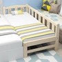 Trẻ em khảm giường và băng thông rộng hàng rào cậu bé cô gái giường con giường gỗ giường ngủ bé cot điểm - Giường mẫu giường gỗ cao cấp