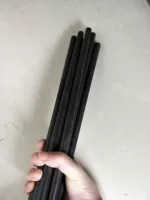 Ватные палочки из черного дерева из сандалового дерева, бусины, ручка, сделано на заказ