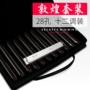 Shanghai Dunhuang 28 lỗ đa âm 7 giai điệu set 12 giai điệu hòa âm kèn cao cấp dành cho người lớn trình diễn nhạc cụ chuyên nghiệp - Nhạc cụ phương Tây trống điện