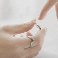 Оригинальное дизайнерское памятное ретро кольцо для влюбленных, китайский стиль, серебро 925 пробы