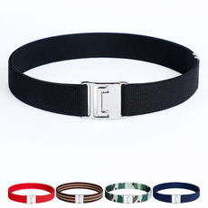 Пояс 30mm中大童有弹力腰带男女孩子小初高中学生军训表演出橡皮筋裤带