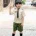 Bộ quần áo ngụy trang trẻ em biểu diễn nam và nữ học sinh tiểu học và trung học cơ sở trại hè trại hè quân phục trẻ em huấn luyện quân sự lực lượng đặc biệt - Trang phục Trang phục