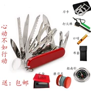 Swiss Army Knife 91mm Nông dân Đa chức năng Dao Thụy Sĩ Dao Trung sĩ Thụy Sĩ