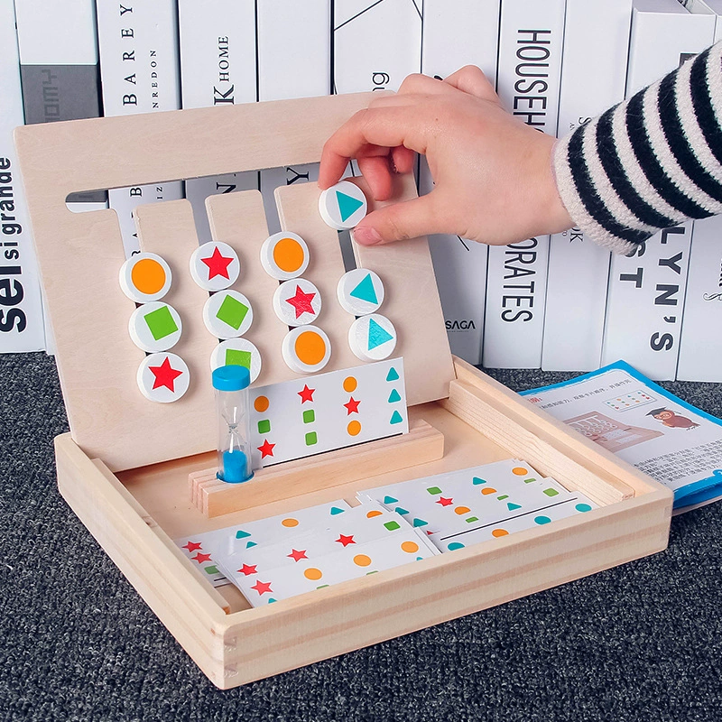 Trò chơi rèn luyện sự tập trung của trẻ em trò chơi bốn màu tư duy logic câu đố tương tác giữa cha mẹ và con cái - Trò chơi cờ vua / máy tính để bàn cho trẻ em