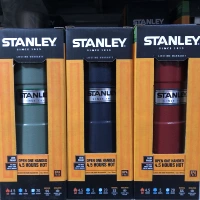 Stanley Stanley thể thao chuyên nghiệp chân không đôi chân không bằng thép không gỉ 304 bình thủy tinh cốc nước xe hơi - Tách cốc giữ nhiệt lock and lock