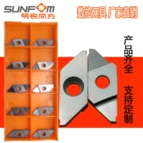 Двойная голова с ножом диагональ рта режущий лезвие CTPA10FR/15FR/20FR из нержавеющей стали.