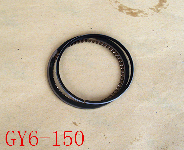 Gy6-150 Single Ringmotorcycle GY60GY100GY6-125150175200 heroic Mount Everest pedal Piston ring Up and down cushion
