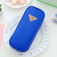 Треугольная сумка для ручки темно -синее