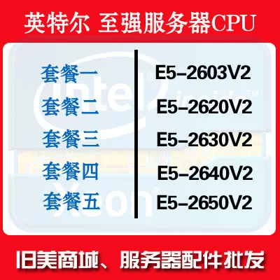 Официальная версия процессора Intel Xeon E5-2620 V2 — это E5-2603 2630 2650 2650V2