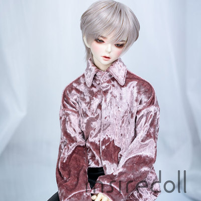 taobao agent Msiredoll-T10-BJD doll clothes 1/3 points SD17 uncle velvet shirt BJD boy long sleeve top