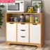 Sideboard 30cm rộng ins rack tủ hẹp nhỏ siêu mỏng tủ trà Bắc Âu nhà bếp bàn ăn phòng ăn tủ bàn - Buồng Buồng