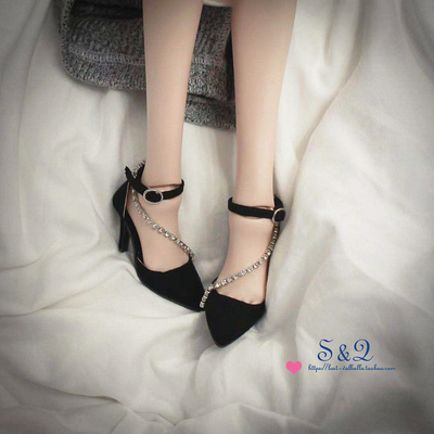 taobao agent Spot fashion chain high -heeled shoes BJD DD SD GR 1/3 big female AS SD16 DZ Dragon Soul 53XAGA