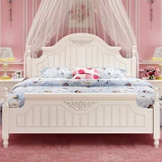 Bộ đồ nội thất phòng ngủ mới kết hợp bộ phòng ngủ chính công chúa giường ngủ tủ quần áo bàn trang điểm sáu bộ bộ nhà Hàn Quốc