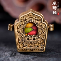 Легенда демомара Тибетаньху Муни Баога Колцовое ожерелье Подвеска Гутана Циня Цвет Райс Гвардинг Подвеска