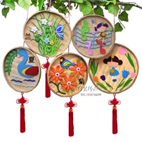 Китайское фруктовое художественное украшение для детского сада, совок, «сделай сам», китайский стиль